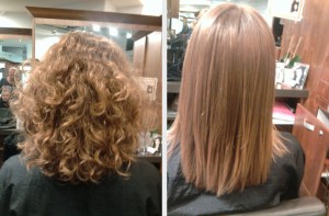 Jodi Salvatore Brazilian Blowout Example 1 - Rear View